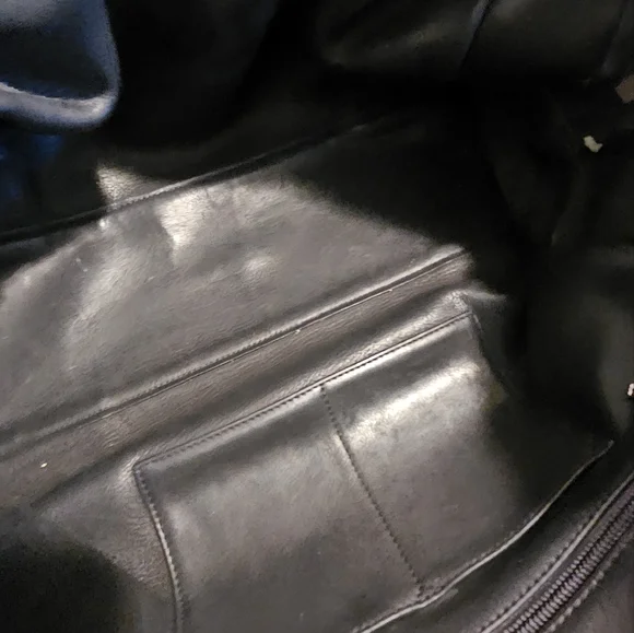 Loewe ♡Anagram Amazona Bag, Black Suede & Leather, Italy, Quiet Luxury - Picture 5 of 16